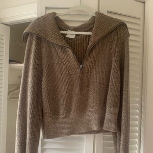 Varley Mentone Half Zip Knit Pullover